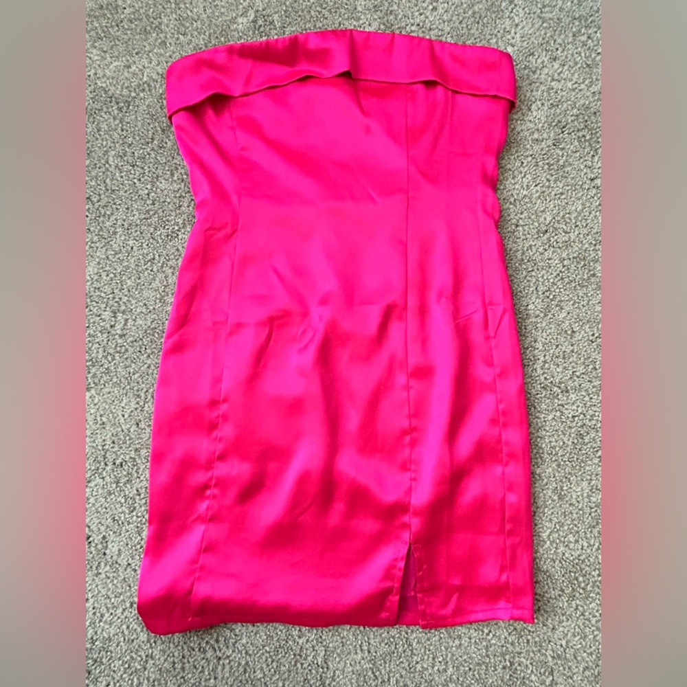 Vibrant Pink Mini Dress